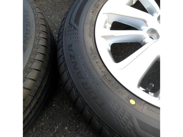 【トヨタ純正】TOYOTA  ヤリスクロス/Gグレード純正ホイール+BRIDGESTONE TURANZA T005A