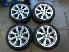 トヨタ純正(TOYOTA)  TOYOTA 200系クラウン純正ホイール  + DUNLOP(ダンロップ) WINTERMAXX WM02