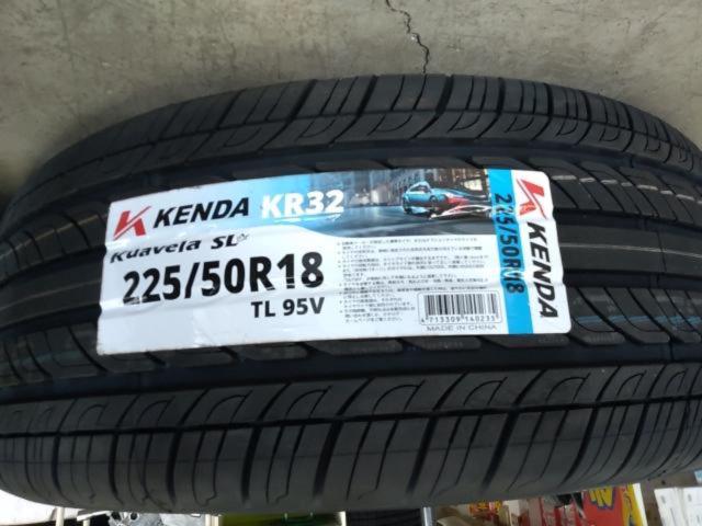 トヨタ純正(TOYOTA)  【トヨタ純正】 C-HR Mode-Nero純正ホイール  + KENDA(ケンダ) KR32 225/50R18 95V