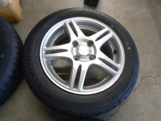weds(ウェッズ)  WAZNER ツイン5本スポークホイール   + KENDA(ケンダ)  KR203 155/65R14 75T