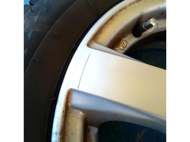 ★使い切りに!★【DUNLOP(ダンロップ)】9本スポークホイール+BRIDGESTONE BLIZZAK VRX3