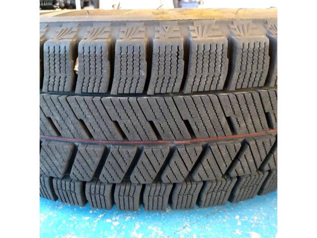 ★使い切りに!★【DUNLOP(ダンロップ)】9本スポークホイール+BRIDGESTONE BLIZZAK VRX3