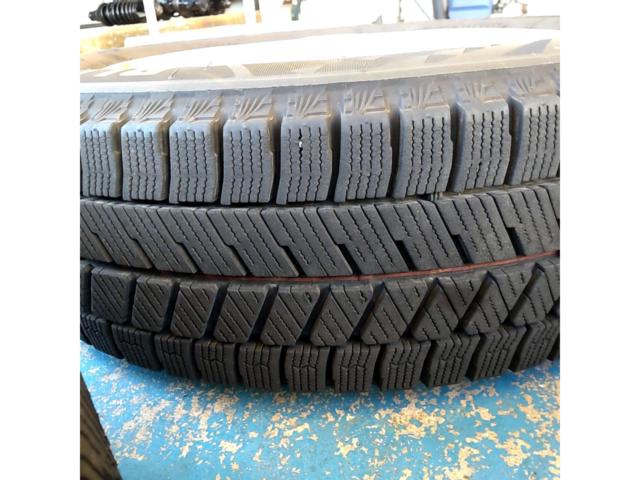★使い切りに!★【DUNLOP(ダンロップ)】9本スポークホイール+BRIDGESTONE BLIZZAK VRX3