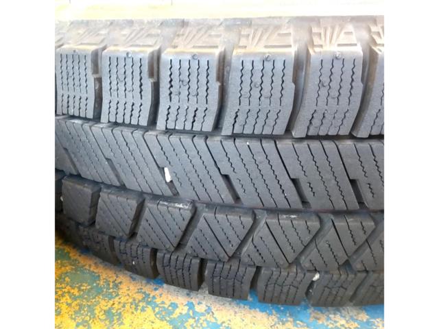 ★使い切りに!★【DUNLOP(ダンロップ)】9本スポークホイール+BRIDGESTONE BLIZZAK VRX3