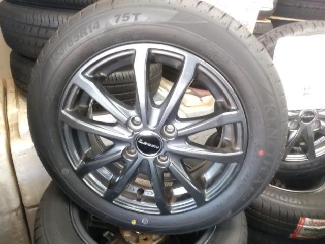 Autobacks LEBENスポークホイール + KENDA(ケンダ) KR203 155/65R14 75T