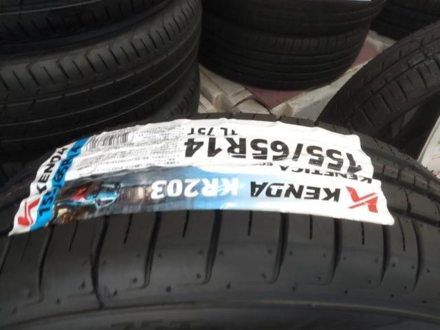 Autobacks LEBENスポークホイール + KENDA(ケンダ) KR203 155/65R14 75T