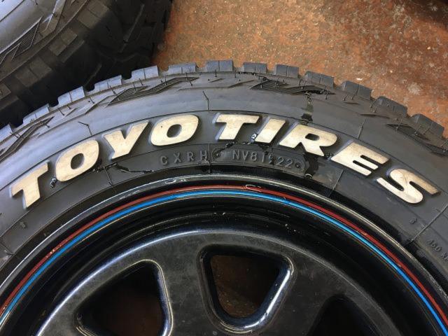 RADIANCE
DAYTONA
TYPE-K
+
TOYO
OPEN
COUNTRY
R / T