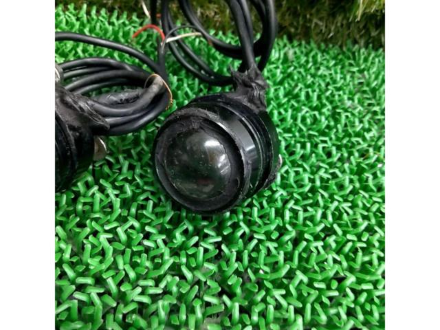 使いやすいサイズ!! 【メーカー不明】 小型LEDプロジェクターフォグランプ 2個セット