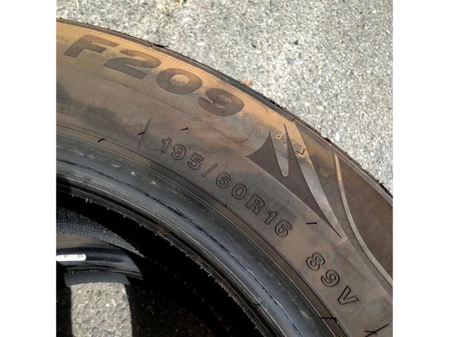 2本【MINERVA】 F209 195/60R16