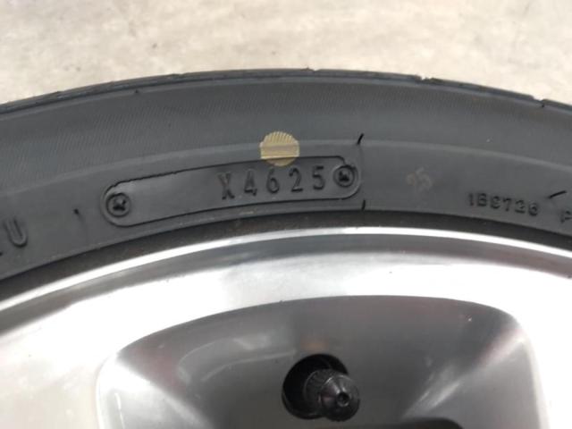 タイヤバリ山の美品!!【スズキ純正】 DA17W/エブリィワゴン純正ホイール+【DUNLOP】SP SPORT230