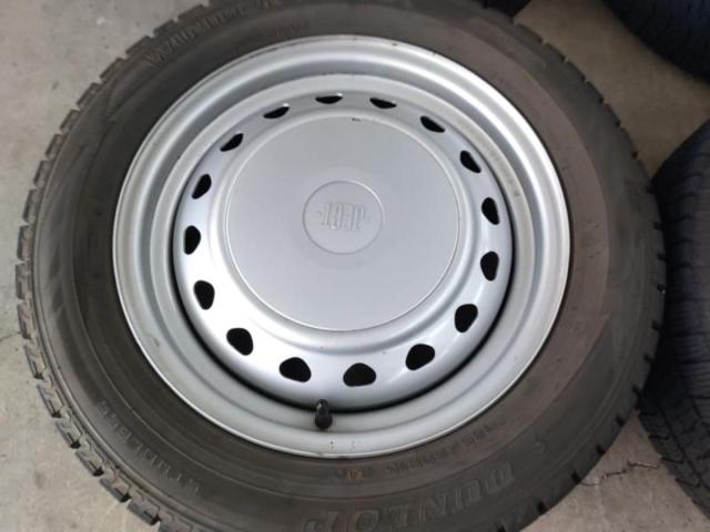 アクア･ヴィッツなど!! 【BRIDGESTONE】  JECT マルチPCDスチールホイール  + 【DUNLOP】 WINTERMAXX WM02