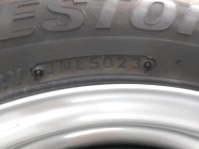 タイヤバリ山!! 【BRIDGESTONE】  JECT マルチPCDスチールホイール  + 【BRIDGESTONE】 BLIZZAK VL1