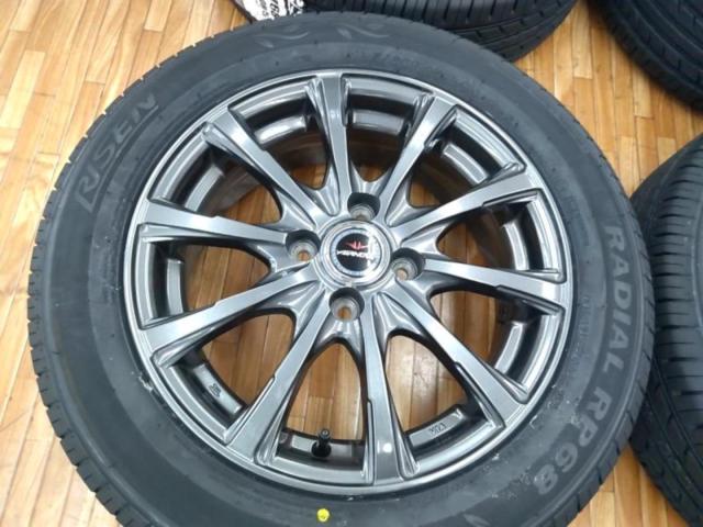 アクア・ヴィッツなど!! 【DUNLOP(ダンロップ)】  AIRNOVA SB10 + 【RISEN】 RP68