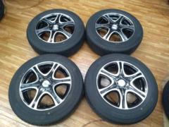現行フリード!!タイヤバリ山!! TOPY(トピー) CEREBRO(セレブロ) X6  + YOKOHAMA(ヨコハマ) BluEarth-FE AE30