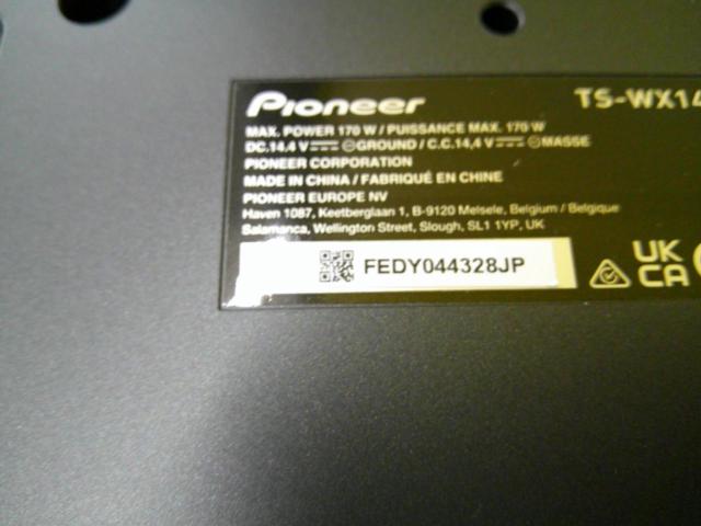 carrozzeria
TS-WX140DA