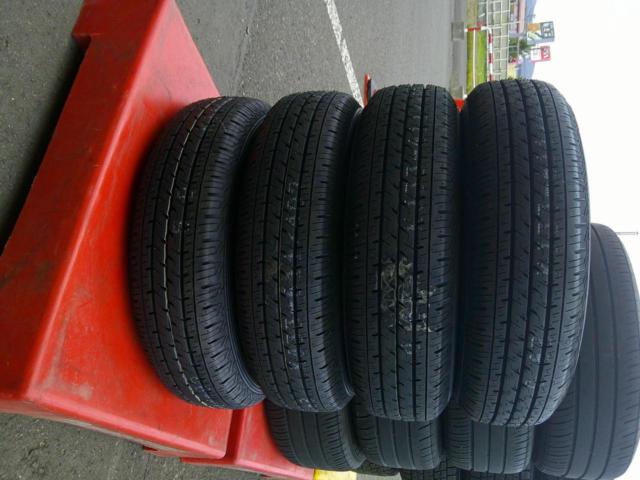 ホンダ N-VAN 純正スチールホイール + BRIDGESTONE ECOPIA R710 | やや 