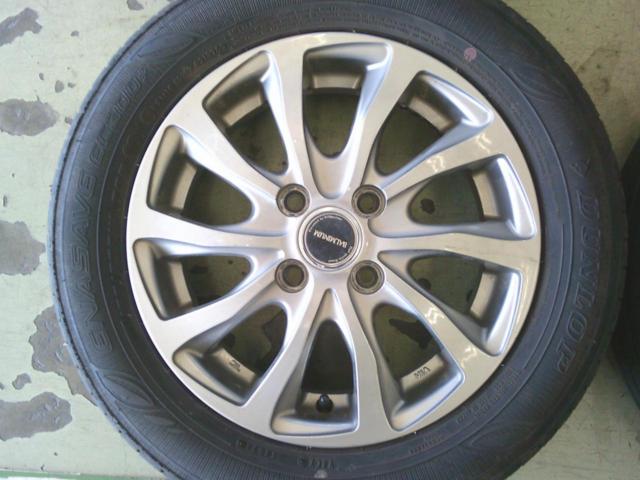 BRIDGESTONE BALMINUM TR10 + DUNLOP ENASAVE EC300+
