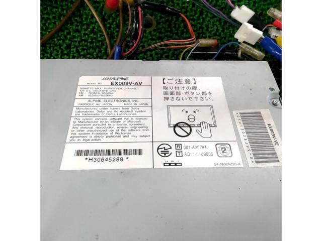 ALPINE EX009V-AV