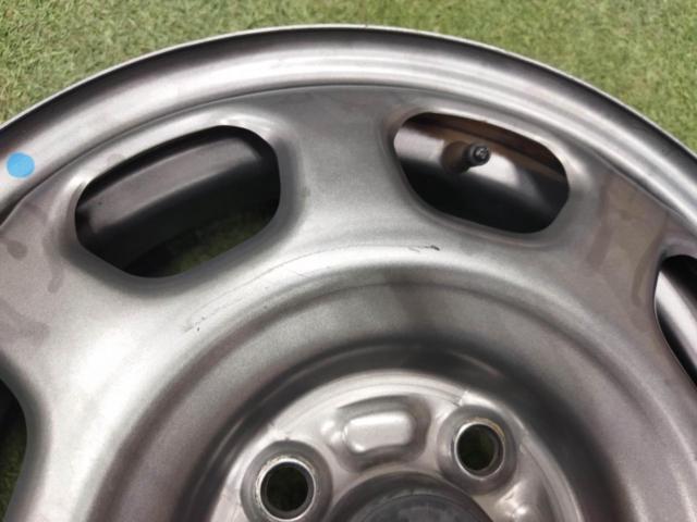 [One piece has a bend on the back]
SUZUKI
Hustler/MR31 series
G grade
Genuine
15 inches
Steel wheel
4 pieces set
