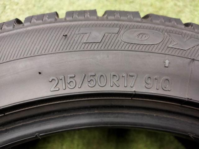 [スタッドレスタイヤ4本] TOYO OBSERVE GARIT GIZ 215/50R17 2023年モデル