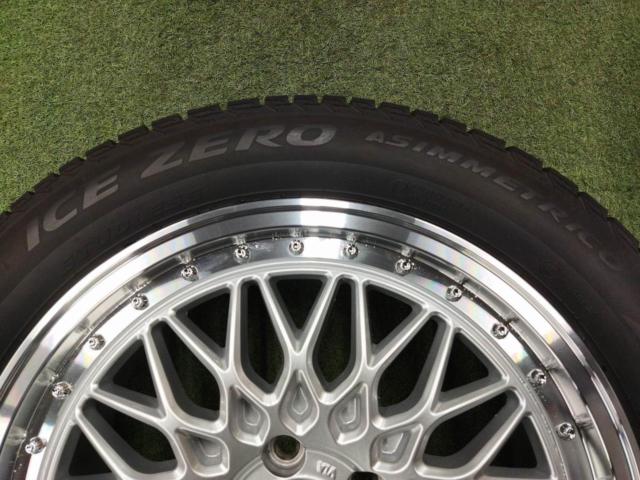 ☆8月お買い得品☆(別住所倉庫保管ご来店の際は事前にご連絡下さい)STEINER FTX+PIRELLI ICE ZERO  ASIMMETRICO