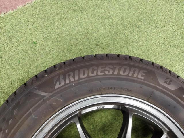 ☆8月お買い得品☆(別住所倉庫保管ご来店の際は事前にご連絡下さい)Lehrmeister ESTROSA 10本スポークアルミホイール+BRIDGESTONE BLIZZAK VRX3