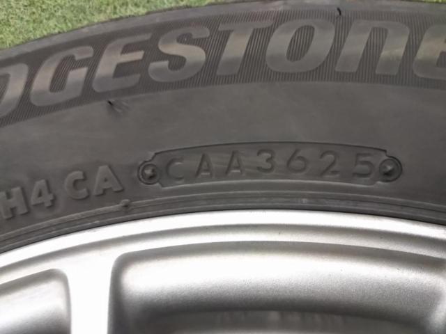 ☆8月お買い得品☆(別住所倉庫保管ご来店の際は事前にご連絡下さい)BRIDGESTONEECO FORME スポークホイール+BRIDGESTONE BLIZZAK VRX3