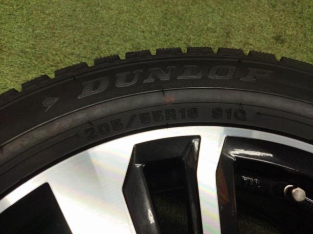 smartline ブラックポリッシュ+DUNLOP WINTERMAXX WM02