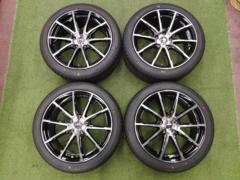 [114.3-5H] 【タイヤラベル付きセット!】 SCHNEIDER 10本スポーク + KENDA KENETICA ECO KR203 225/45R18 2026年モデル