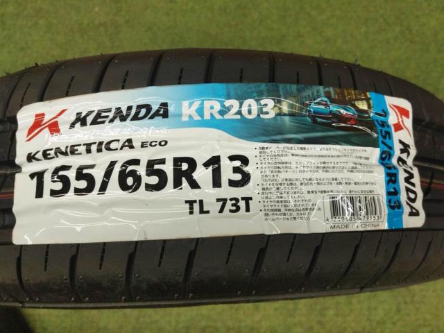 [Light 13]
Set includes tire labels!
weds
ravrion
RM01
+
KENDA
KENETICA
ECO
KR 203
155 / 65R13
2026 model