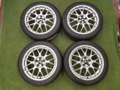[100-5H] 【流用☆タイヤラベル付きセット!】 スバル/STi BBS RG345 + FINALIST 595 EVO 215/45R17 2024年モデル