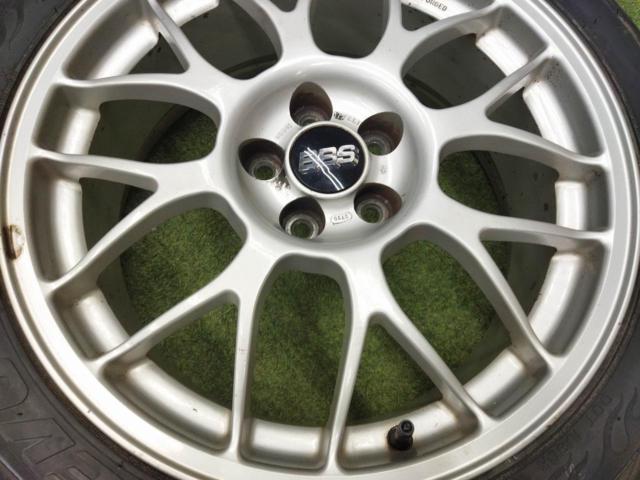 [100-5H] 【流用☆タイヤラベル付きセット!】 スバル/STi BBS RG345 + FINALIST 595 EVO 215/45R17 2024年モデル