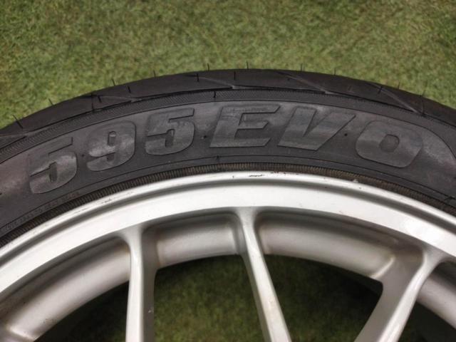 [100-5H] 【流用☆タイヤラベル付きセット!】 スバル/STi BBS RG345 + FINALIST 595 EVO 215/45R17 2024年モデル