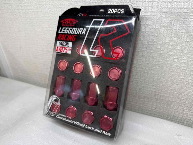 KYO-EI
Kics
LEGGDURA
RACING
Mounting nut
M12 × P1.25
※ 20 pieces