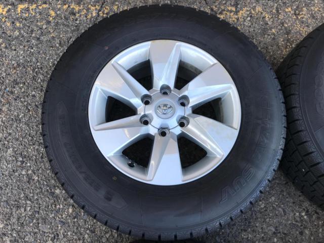 Toyota original (TOYOTA)
150 system Prado
Late original wheel
+
GOODYEAR (Goodyear)
ICENAVI
SUV