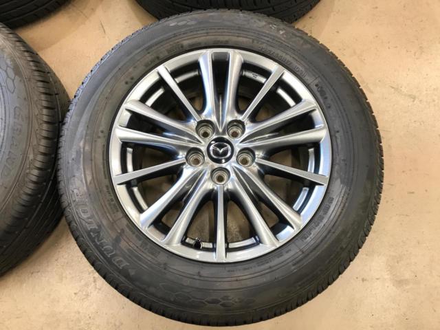 マツダ純正(MAZDA)  KF系 CX-5 純正ホイール + DUNLOP(ダンロップ) GRANDTREK PT3