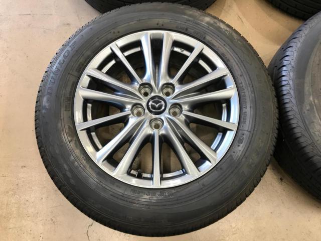 マツダ純正(MAZDA)  KF系 CX-5 純正ホイール + DUNLOP(ダンロップ) GRANDTREK PT3