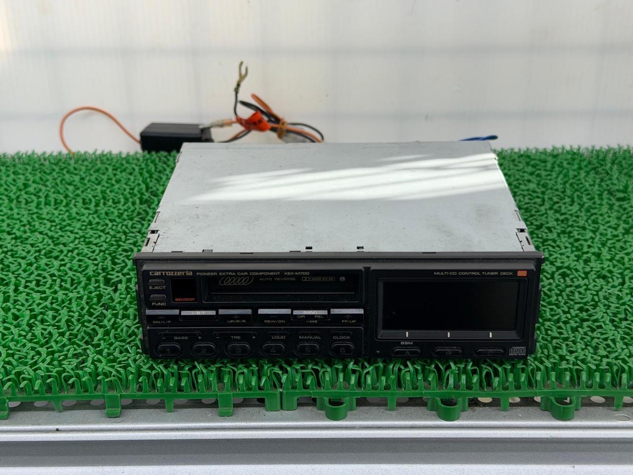 Vintage Carrozzeria magazine-style car CD player control tuner deck [KEX-M700]
