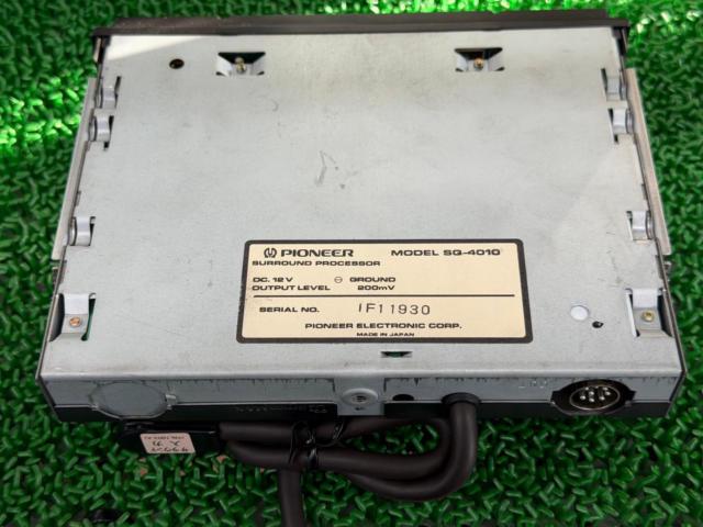 Vintage Carrozzeria graphic equalizer [EQ-3010]
+
Digital Delay Surround Processor [SQ-4010]