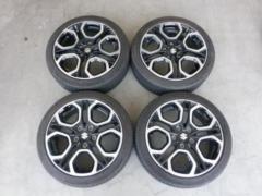 2SUZUKI ZC33Sスイフトスポーツ純正 アルミホイール + Continental ContiSportContact5