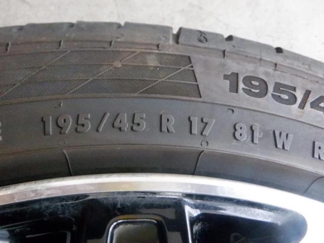 2SUZUKI ZC33Sスイフトスポーツ純正 アルミホイール + Continental ContiSportContact5