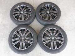 2HONDA GR系フィット 20thアニバーサリー Casa/Maison純正 ブラッククリア塗装 アルミホイール  LUXE(リュクス)用デザイン+YOKOHAMA BluEarth-A