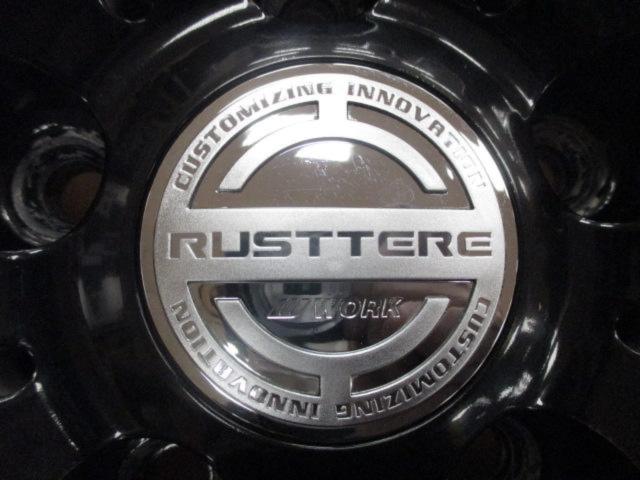 WORK(ワーク) RUSTTERE(ラスターレ) RT2 ブラック + APTANY RA301(2026年製造) ★新品タイヤ付き★