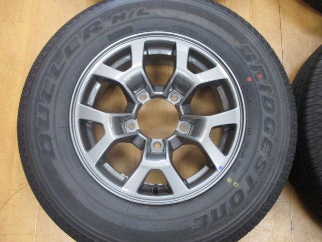 スズキ純正(SUZUKI)  SUZUKI ジムニーノマド/JC74W 純正ホイール  + BRIDGESTONE(ブリヂストン) BRIDGESTONE DUELER H/L(2026年製
