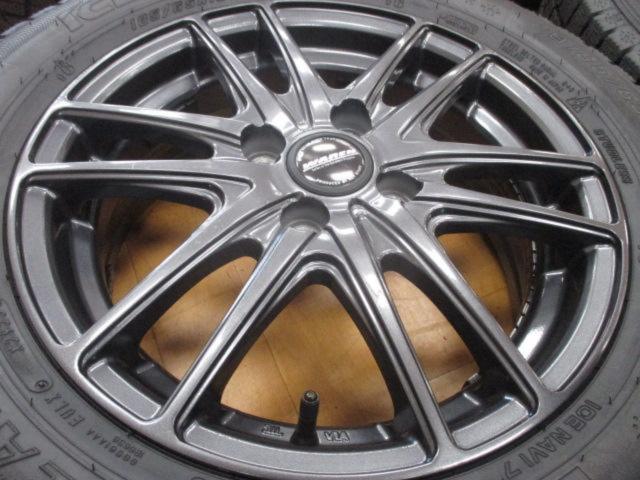 HOT STUFF(ホットスタッフ) WAREN(ヴァーレン) W03 ガンメタリック + GOODYEAR ICE NAVI7(2025年製造) ★バランス調整済み★