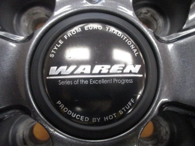 HOT STUFF(ホットスタッフ) WAREN(ヴァーレン) W03 ガンメタリック + GOODYEAR ICE NAVI7(2025年製造) ★バランス調整済み★