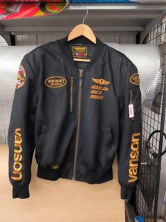 VANSON MA-1/VS578DS ナイロンメッシュジャケット サイズ:XL