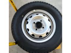 メーカー不明 スチールホイール+DUNLOP WINTER MAXX SV01