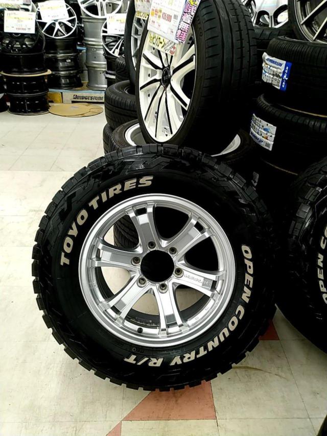 weds KEELER FORCE  + TOYO OPEN COUNTRY R/T