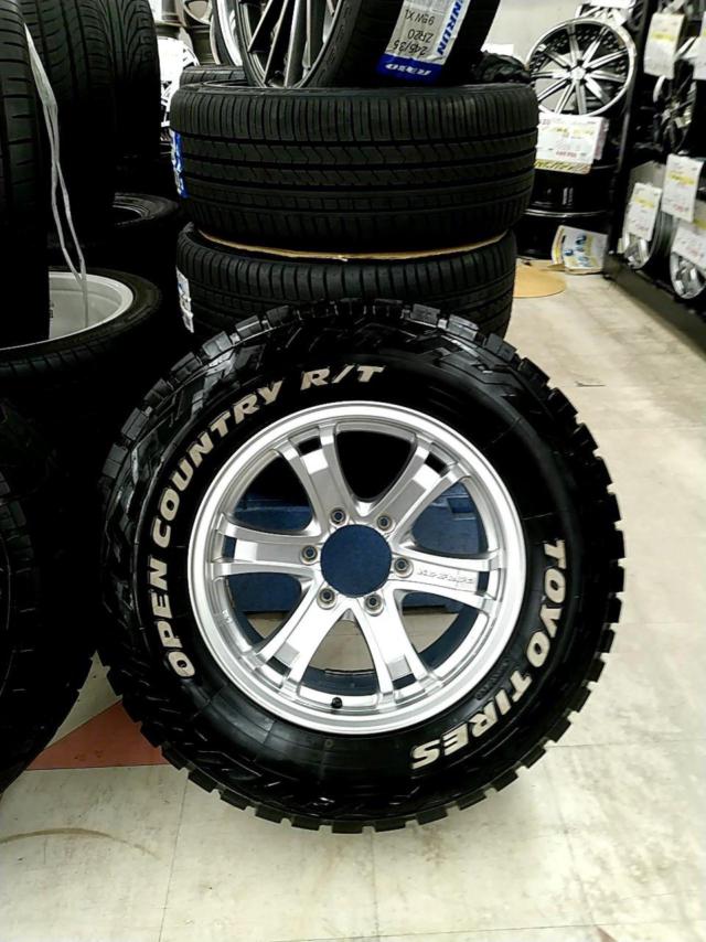 weds KEELER FORCE  + TOYO OPEN COUNTRY R/T